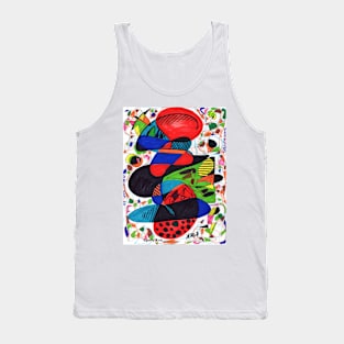 'A CONFLAGERATION OF BALLOONS' Tank Top